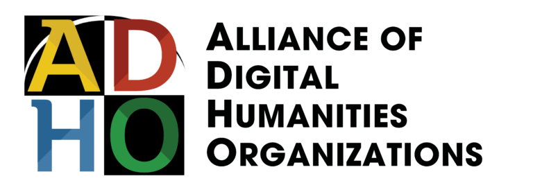 Logo from the Alliance of Digital Humanities Organizations